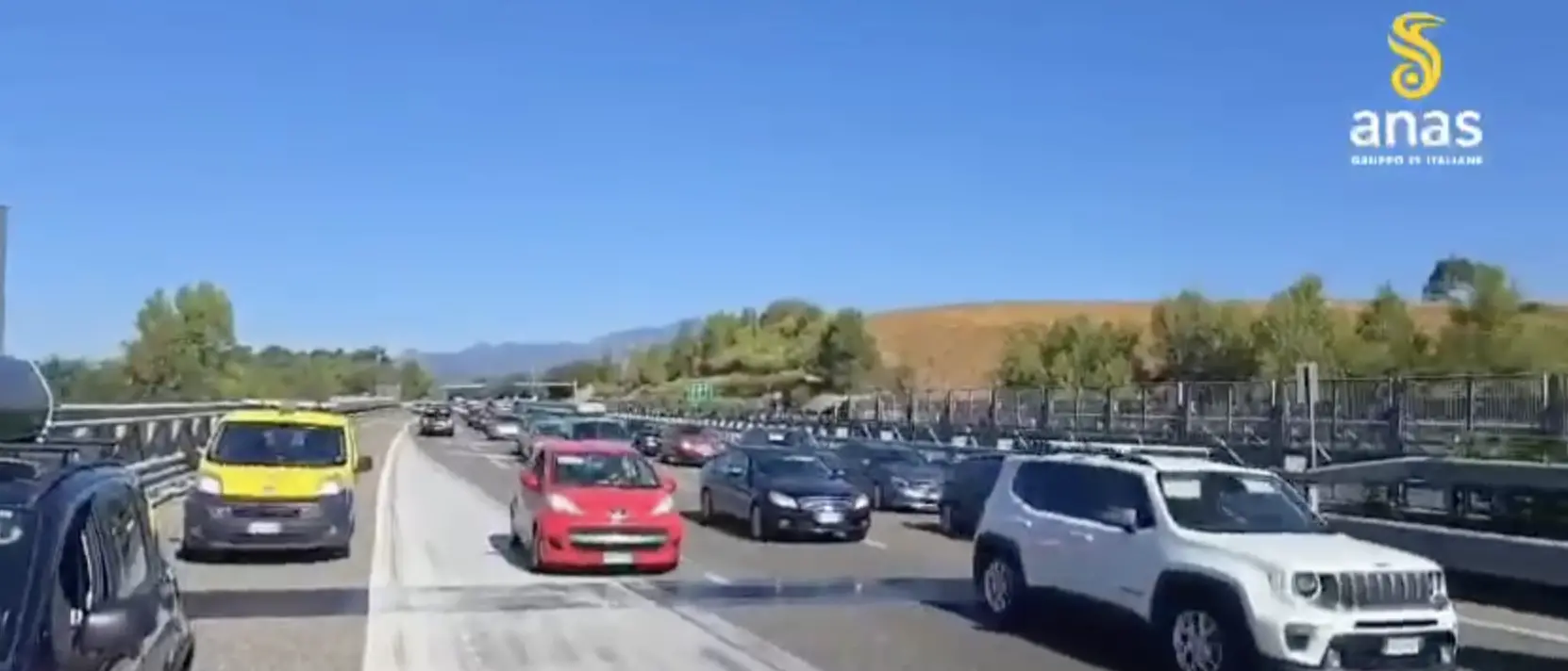 Esodo estivo, Anas: fine settimana più trafficato di agosto