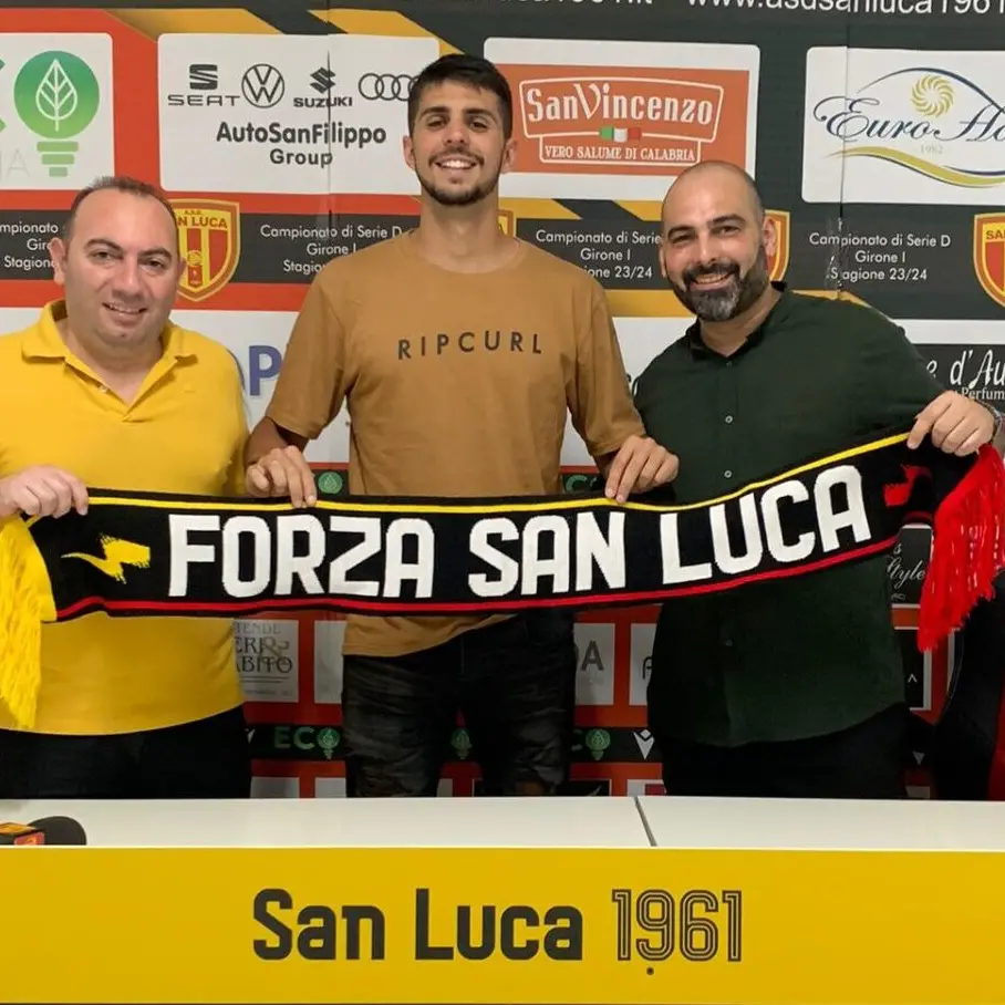 San Luca Calcio, ufficialità Emmanuel, Panousis, Rossi, Bulajic
