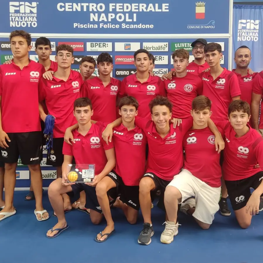 Pallanuoto allievi B: orgoglio Italica Sport Reggio Calabria, settima a livello nazionale