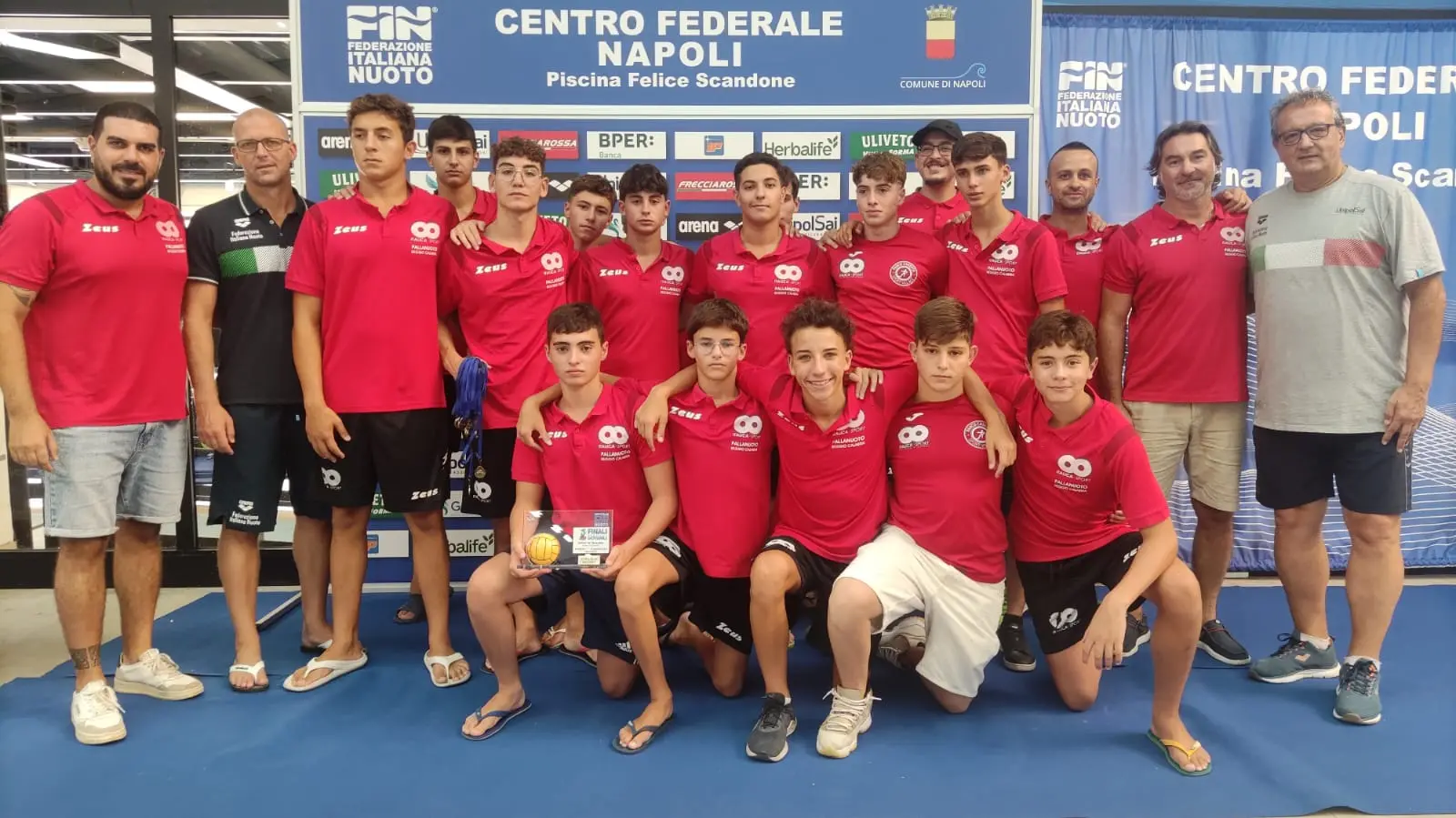 Pallanuoto allievi B: orgoglio Italica Sport Reggio Calabria, settima a livello nazionale