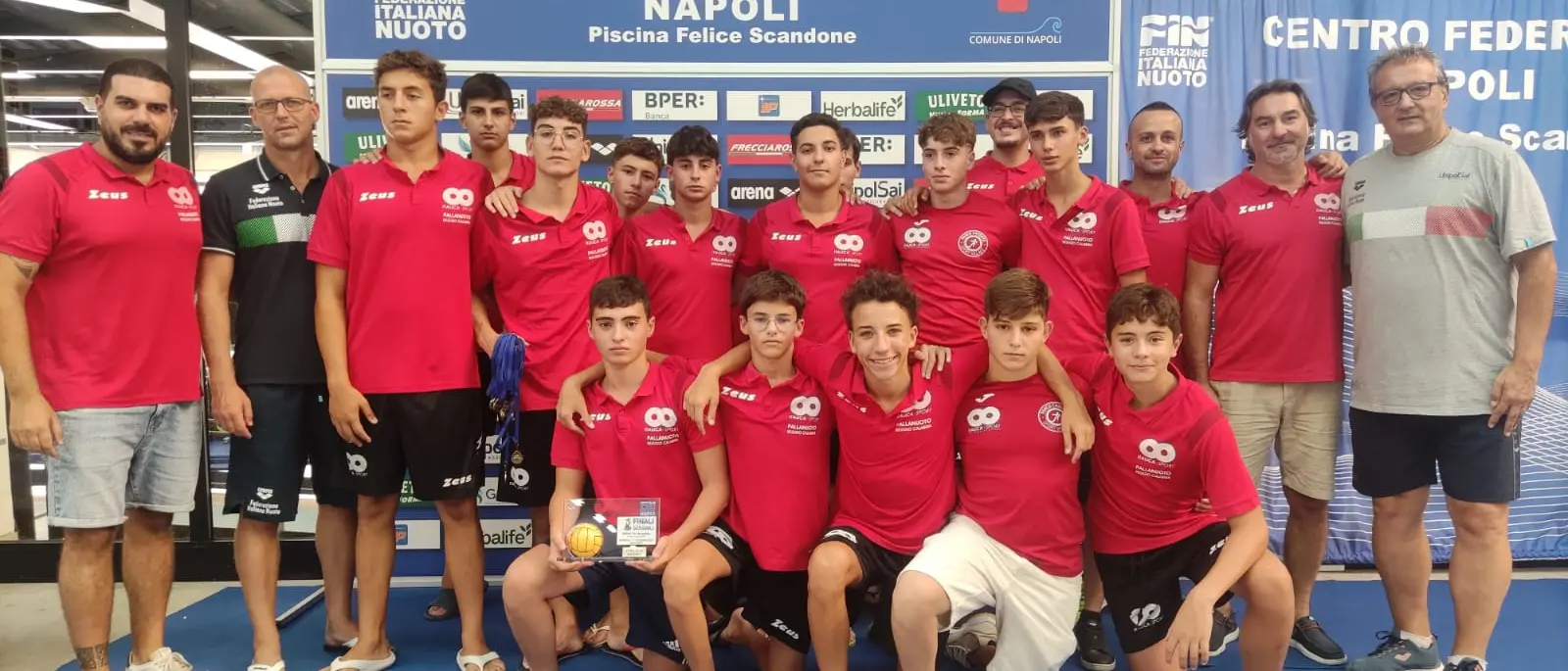 Pallanuoto allievi B: orgoglio Italica Sport Reggio Calabria, settima a livello nazionale