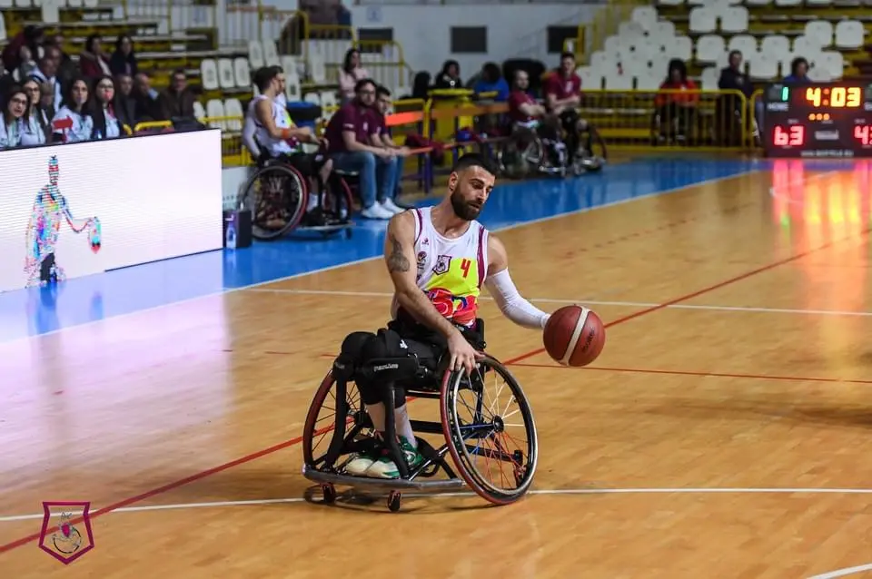 Reggio Basket in carrozzina, Željko Likić ancora amaranto
