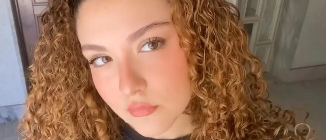 La cantante reggina Martina Franco sul Palco dell'Ariston