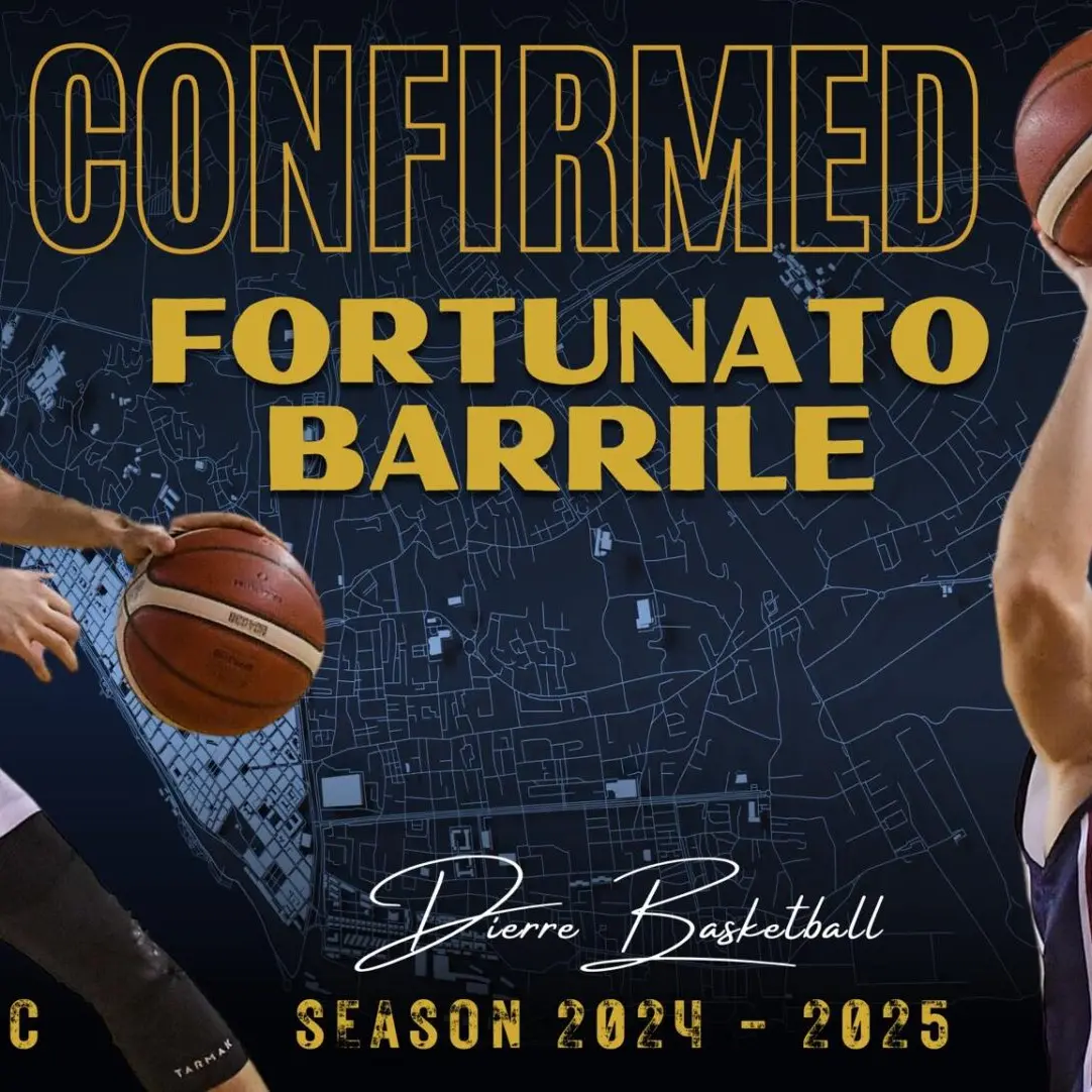 Basket, la Dierre conferma il top player Fortunato Barrile