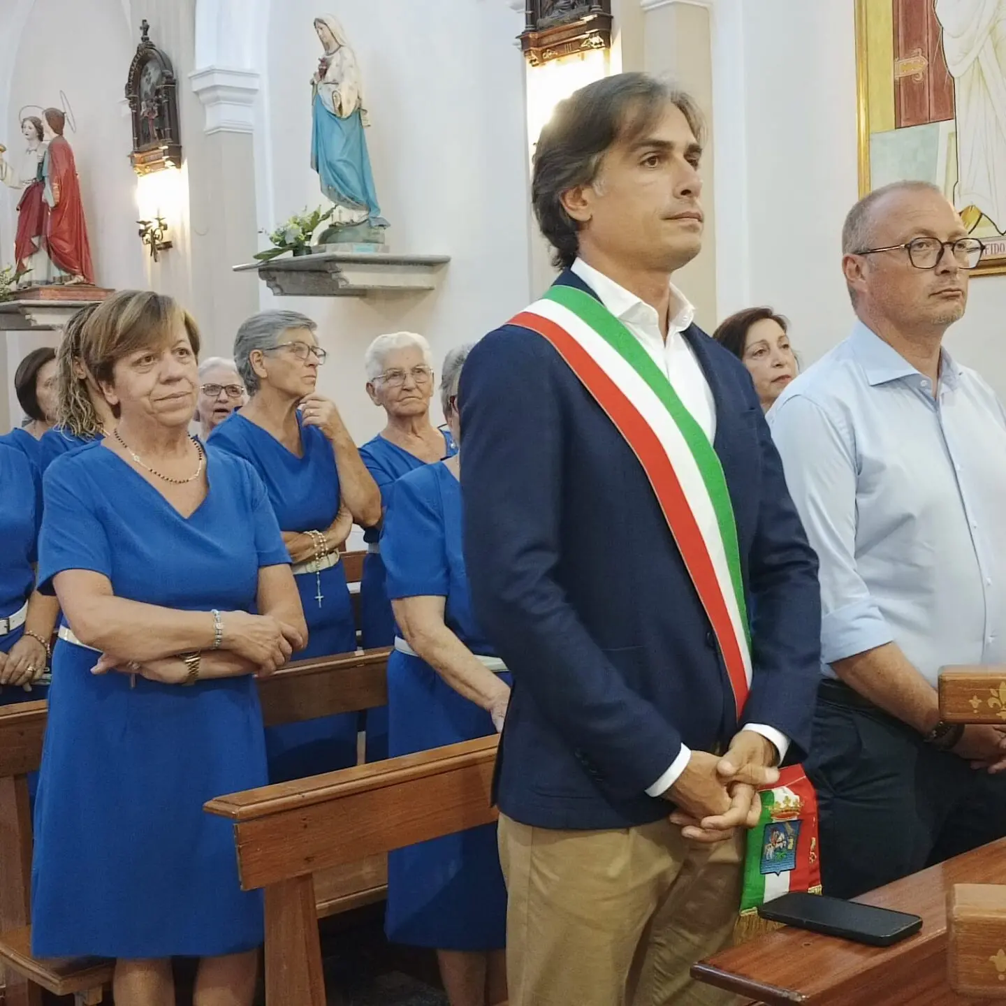 Il Sindaco Falcomatà alle celebrazioni per Maria Santissima Assunta ad Arasì: «Una bellissima tradizione»