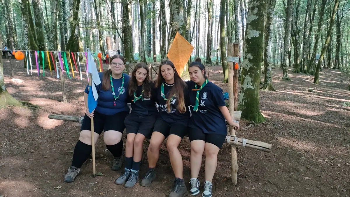 La squadriglia Albatros del gruppo Scout Melito Porto Salvo 1 alla scoperta di Molochio