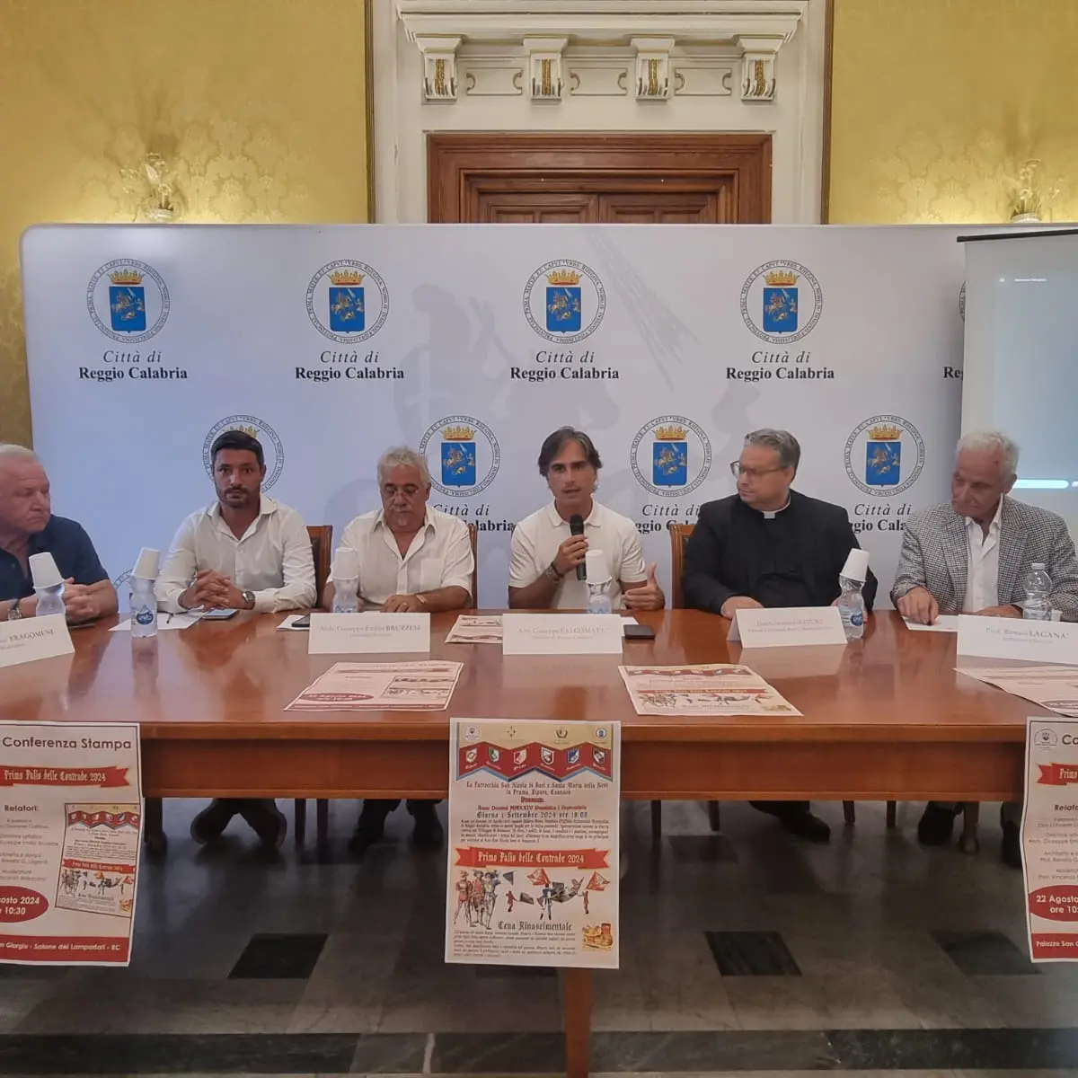 A palazzo San Giorgio presentato il Primo Palio delle Contrade
