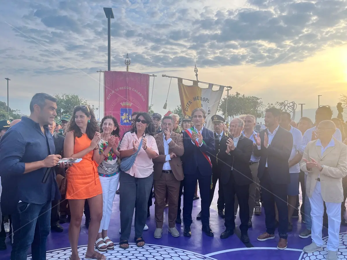 Rinasce l'area del Tempietto di Reggio, il sindaco Falcomatà: «Uno spazio di comunità e di memoria da custodire» - FOTO e VIDEO