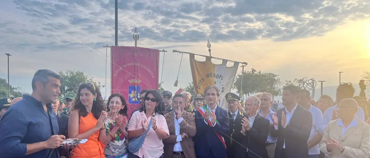 Rinasce l'area del Tempietto di Reggio, il sindaco Falcomatà: «Uno spazio di comunità e di memoria da custodire» - FOTO e VIDEO