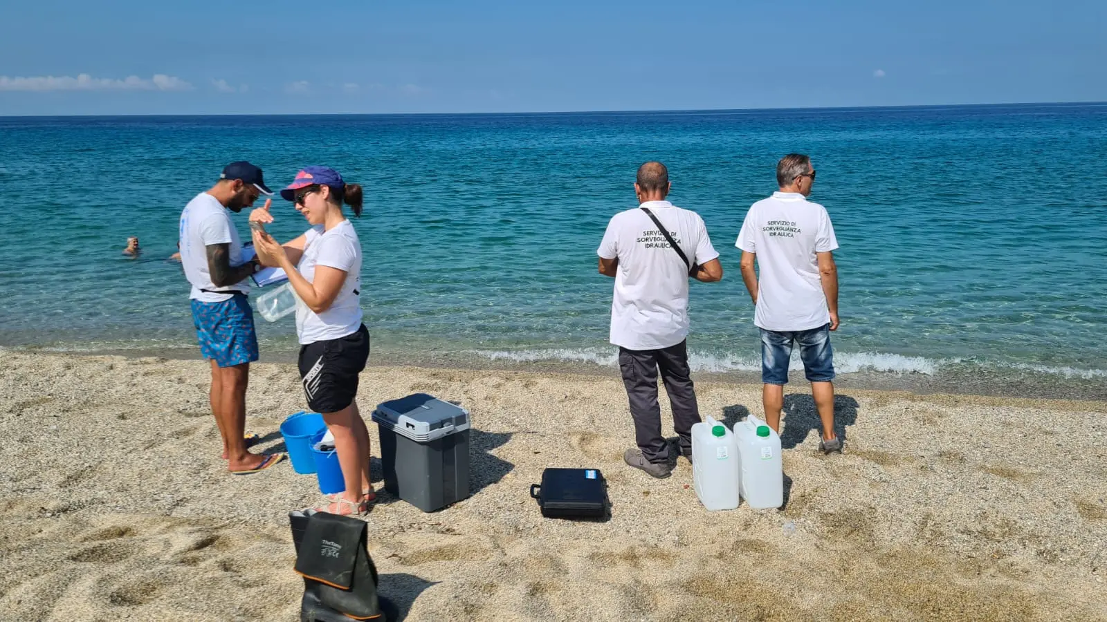 Analisi delle acque marine a San Ferdinando, non si ferma l’impegno per un futuro sostenibile