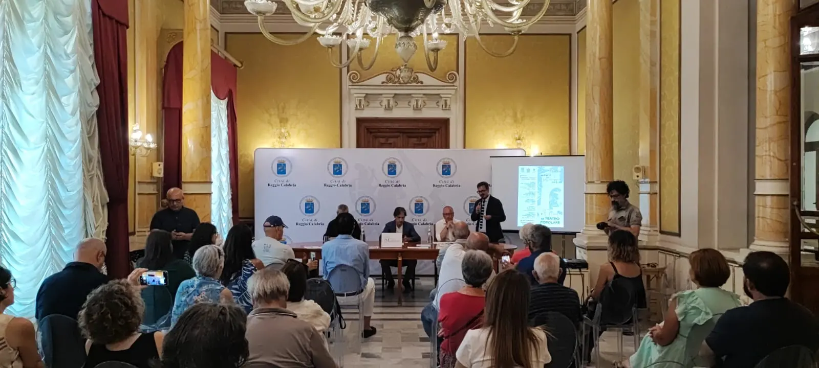 Presentato il \"Festival del Teatro Popolare\", Falcomatà: «Un assaggio di Feste Mariane»