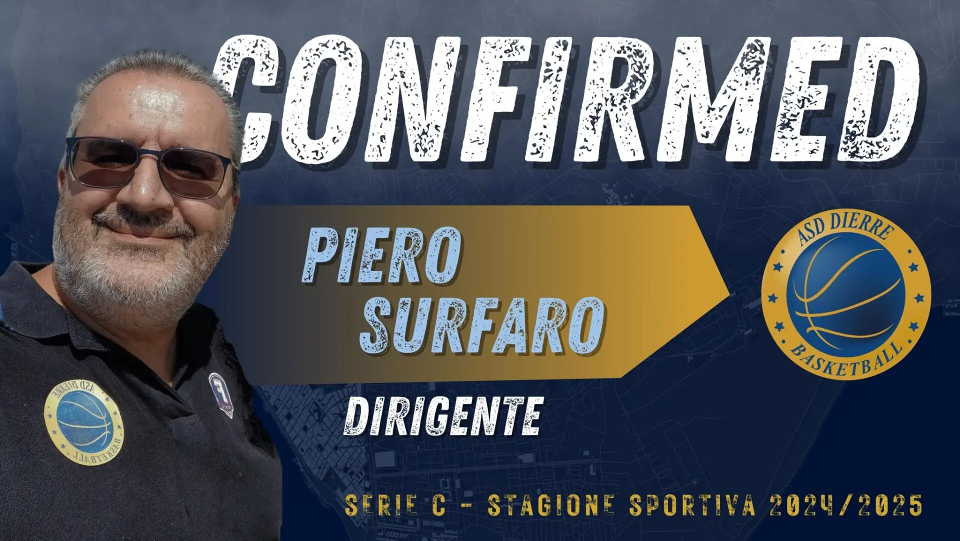Piero Surfaro confermato dirigente della Dierre