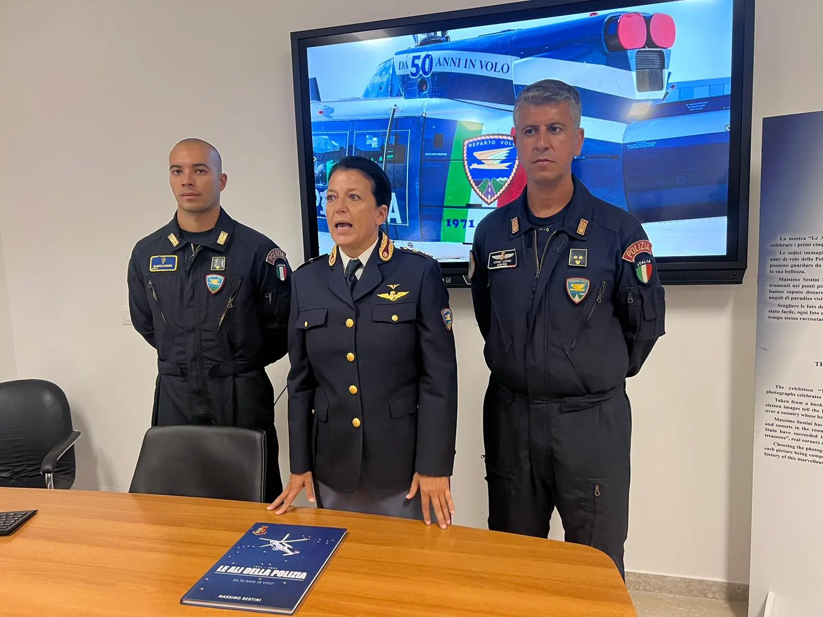 Reggio celebra i 50 anni di impegno del reparto volo della polizia di Stato
