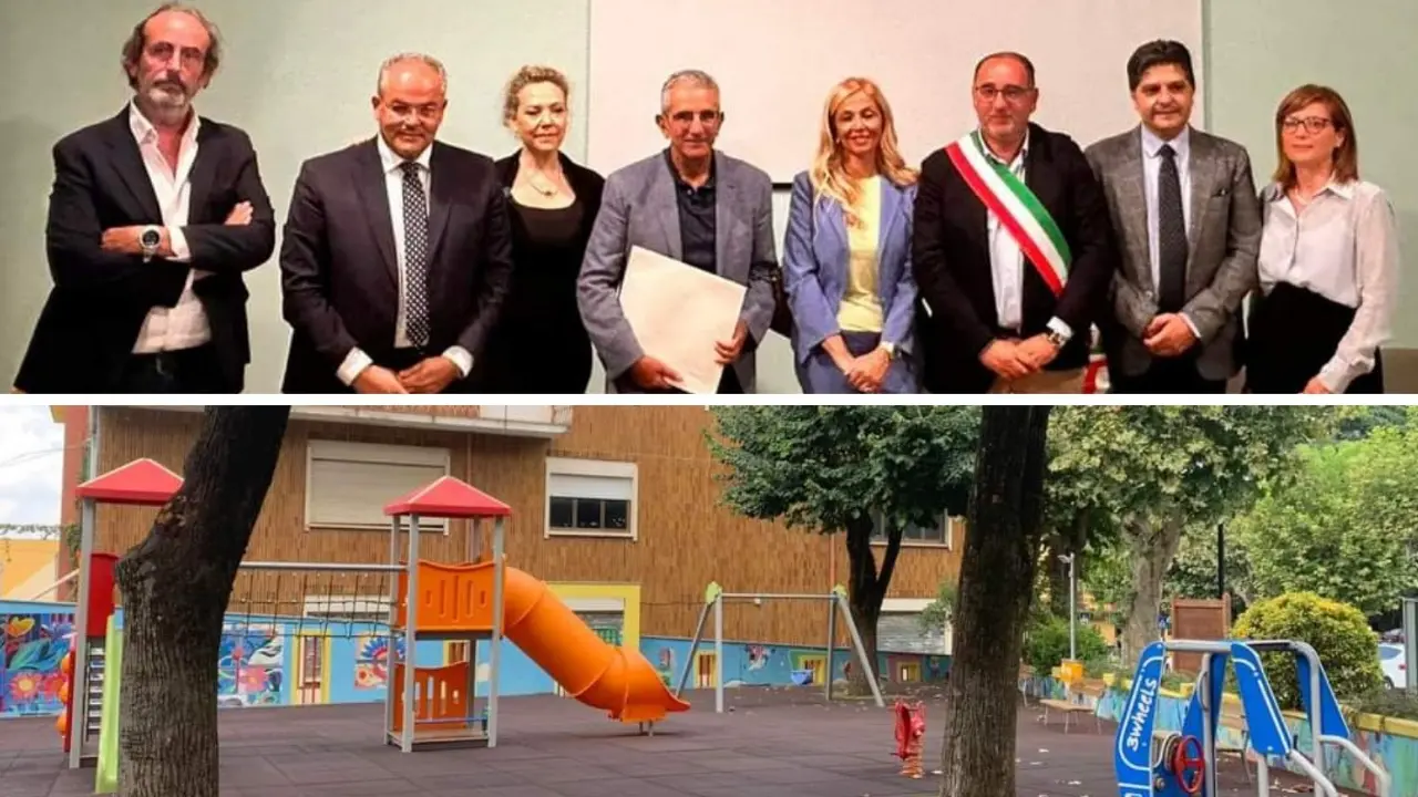 Cittanova, intitolato un parco giochi alla memoria di Francesco Samengo, presidente UNICEF Italia