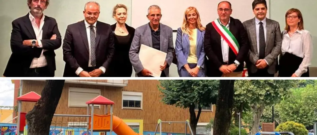 Cittanova, intitolato un parco giochi alla memoria di Francesco Samengo, presidente UNICEF Italia