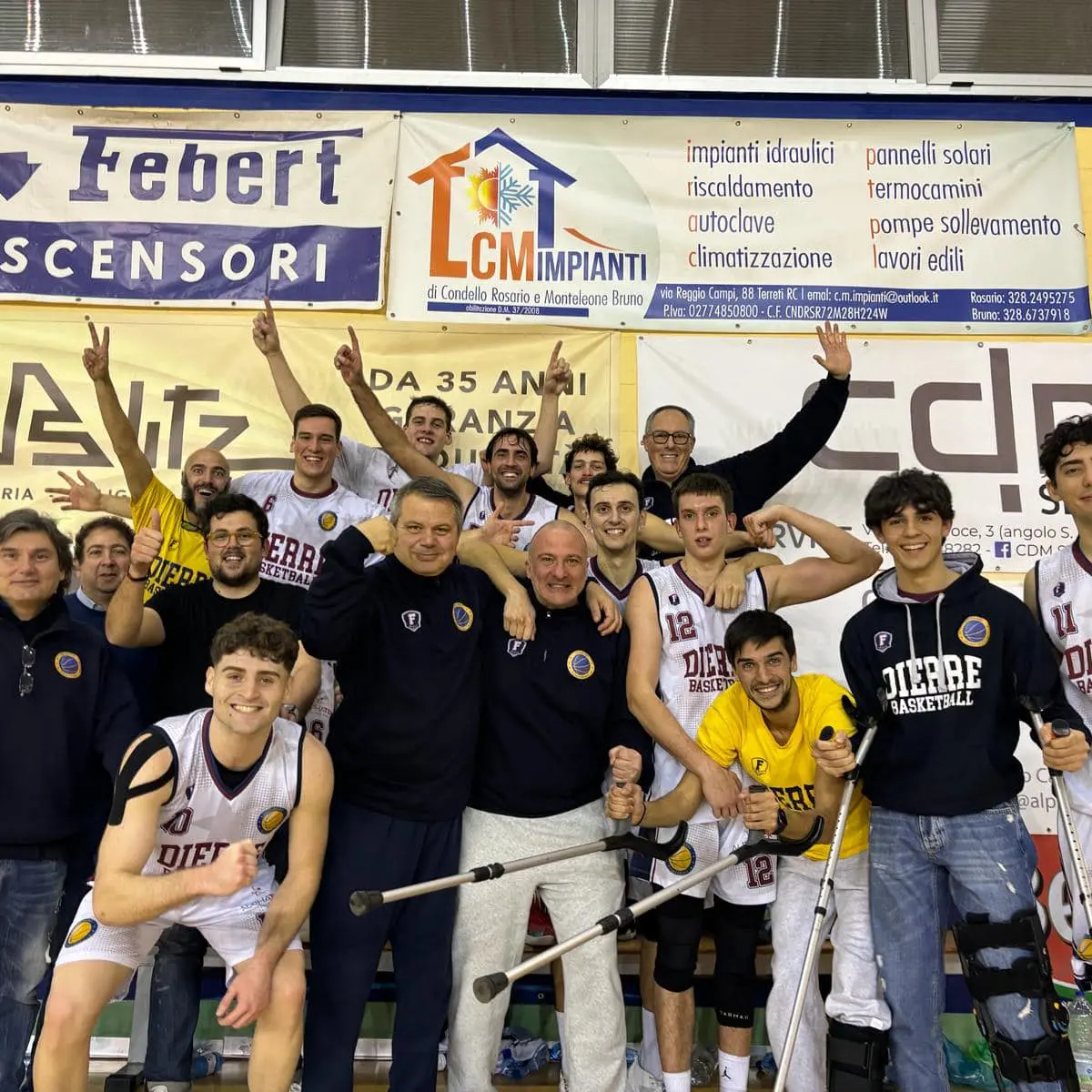 Basket, la Dierre pronta alla sfida: ecco il calendario delle partite