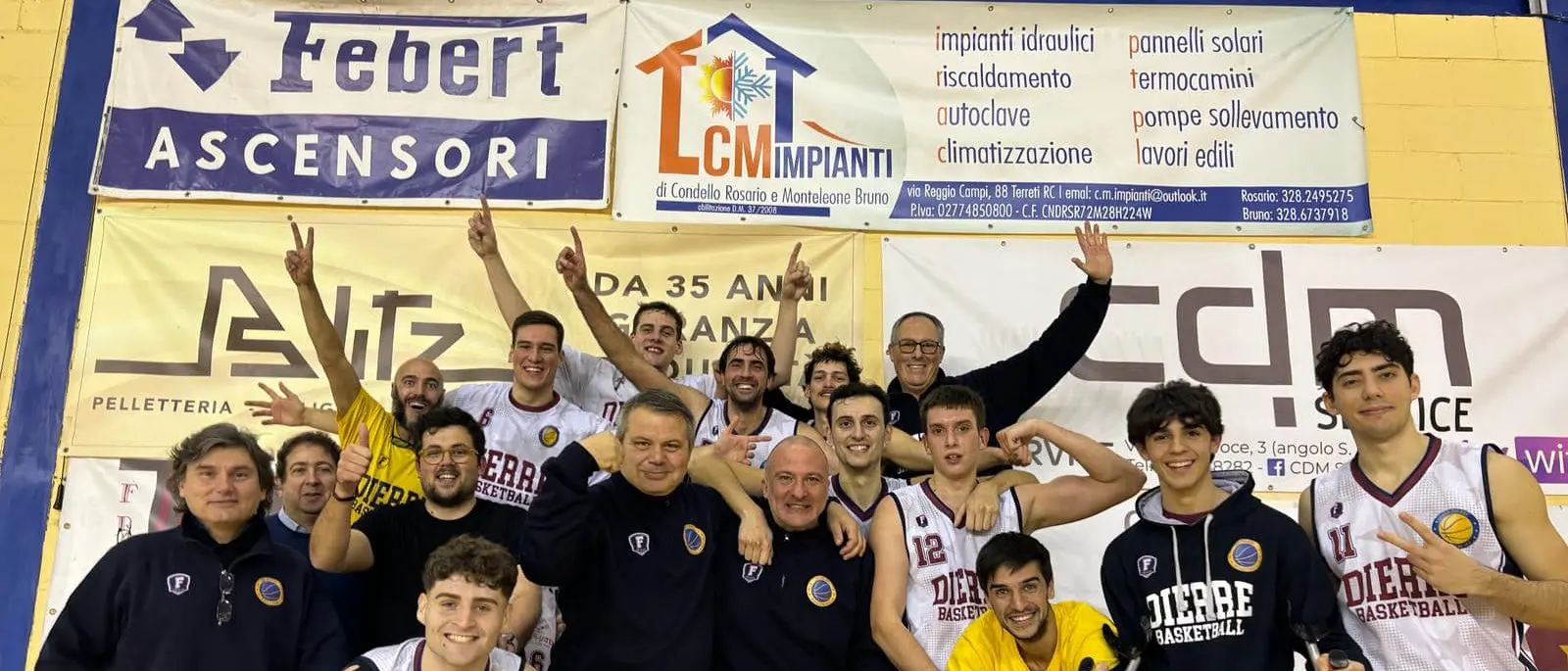 Basket, la Dierre pronta alla sfida: ecco il calendario delle partite