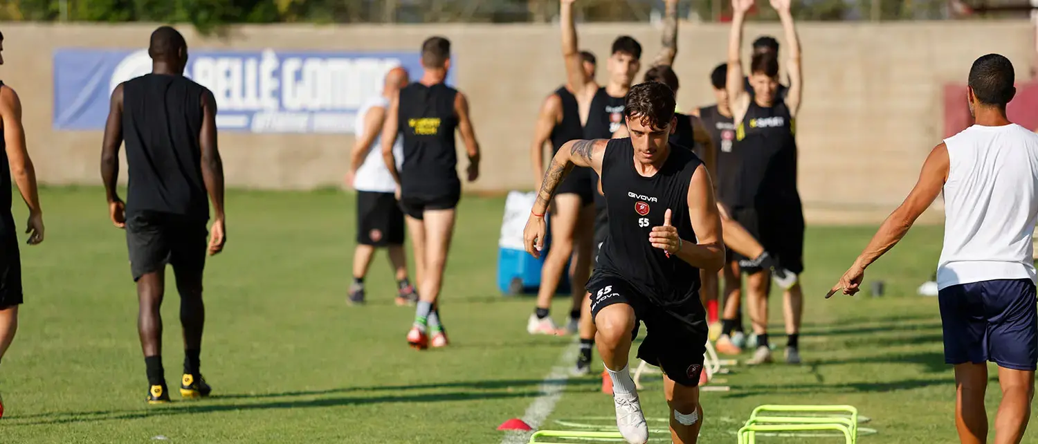 Reggina, il programma degli allenamenti dal 4 al 7 settembre