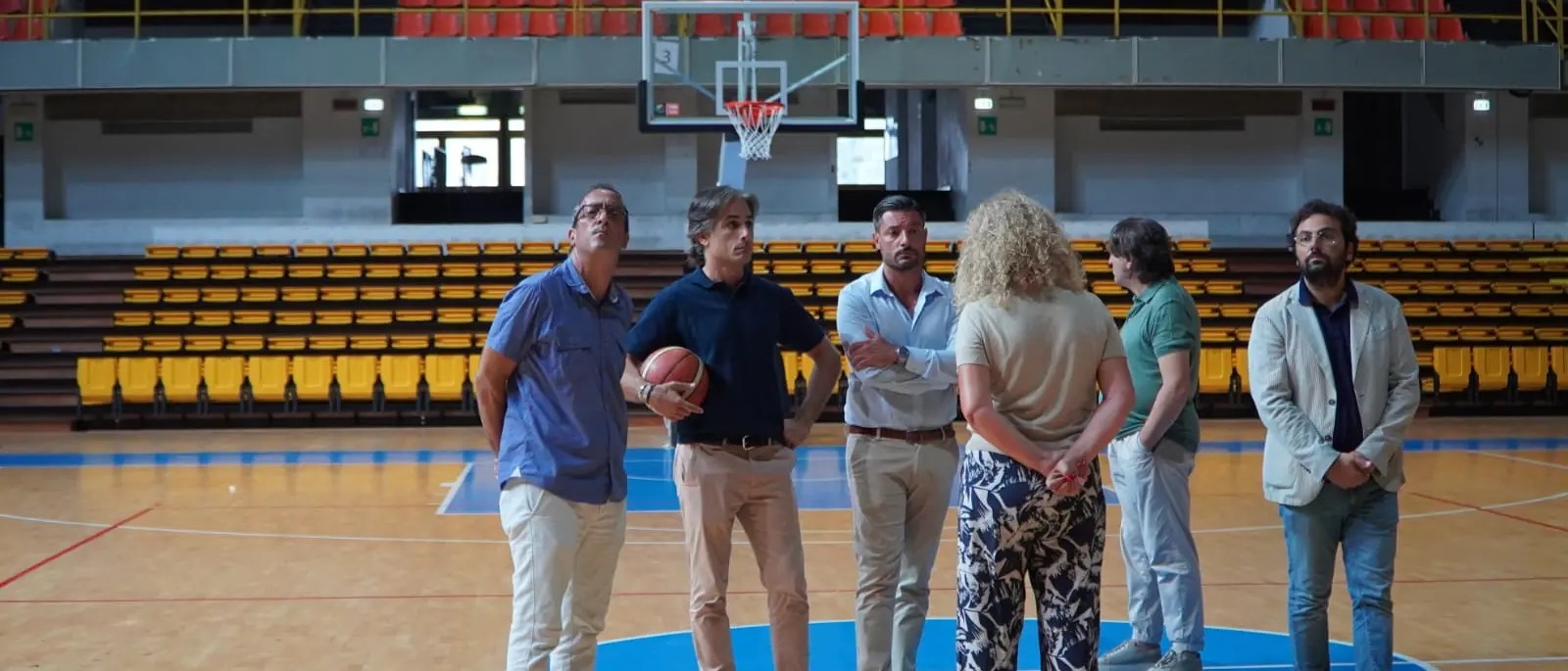 Proseguono i lavori di riqualificazione al Palapentimele di Reggio Calabria | FOTO