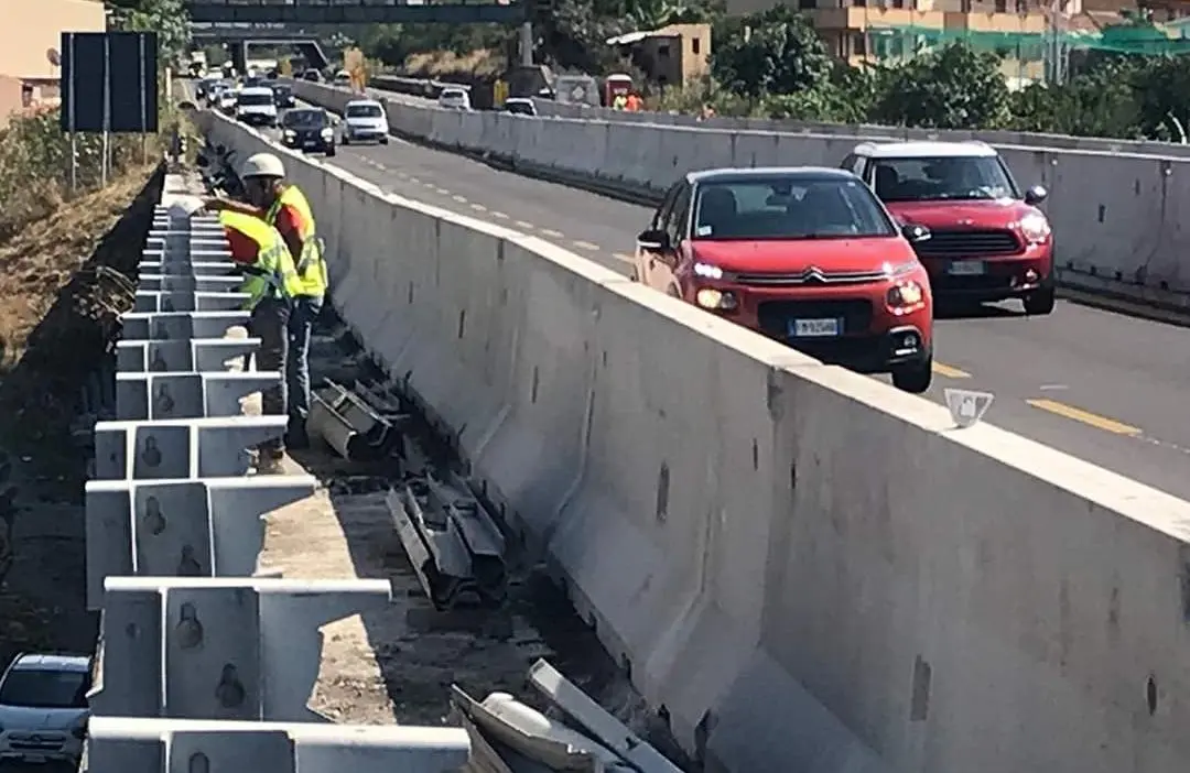 Autostrada del Mediterraneo, lavori di manutenzione tra gli svincoli di Sant'Onofrio e Gioia Tauro