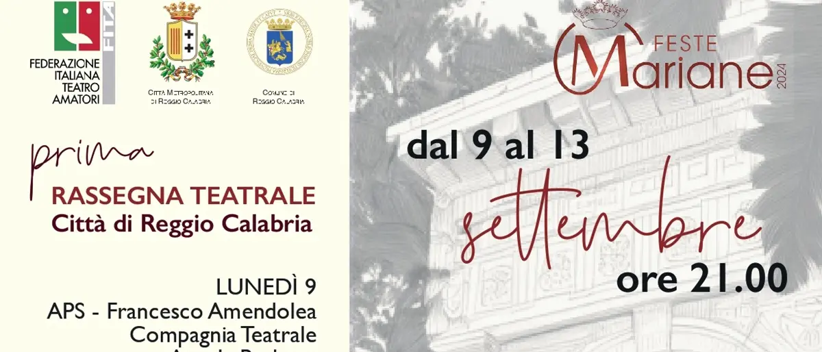 Reggio, al via la Prima Rassegna del Teatro Popolare