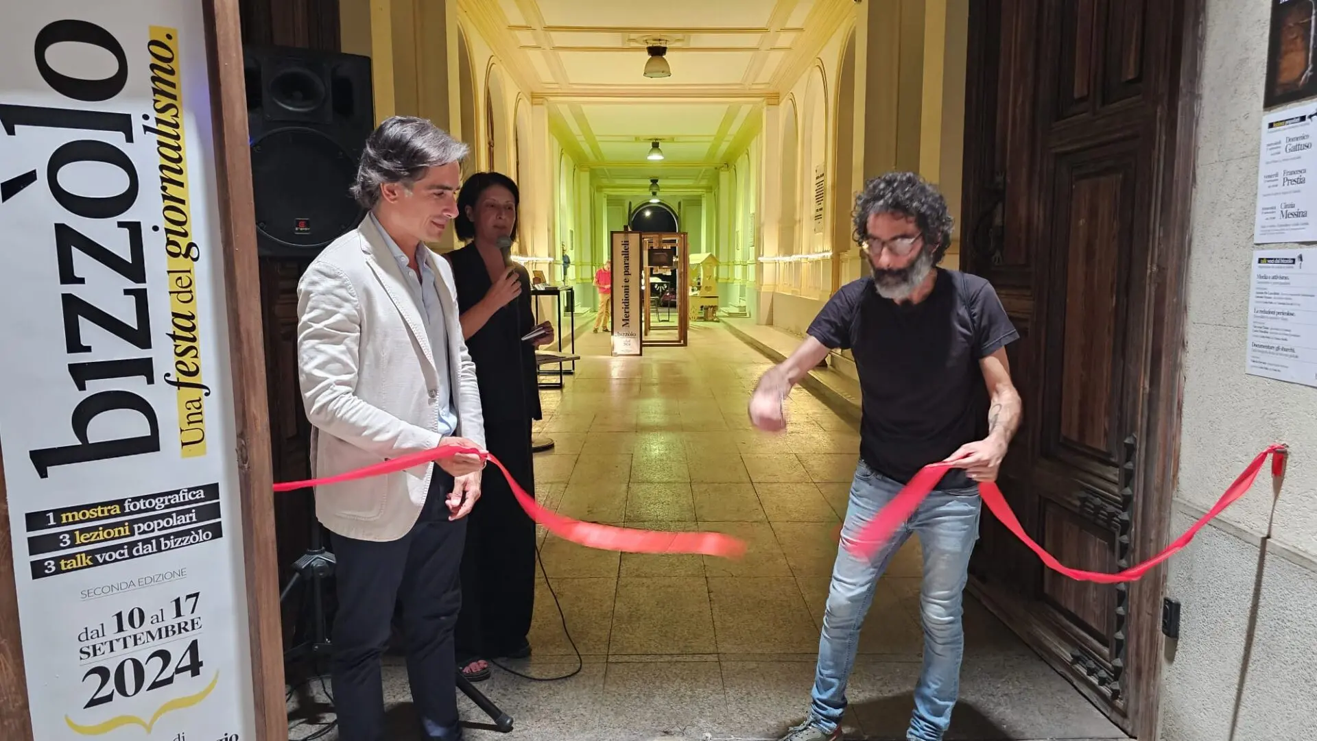 Nella Galleria di Palazzo San Giorgio il \"Bizzòlo\" celebra l'arte della parola e dell'immagine