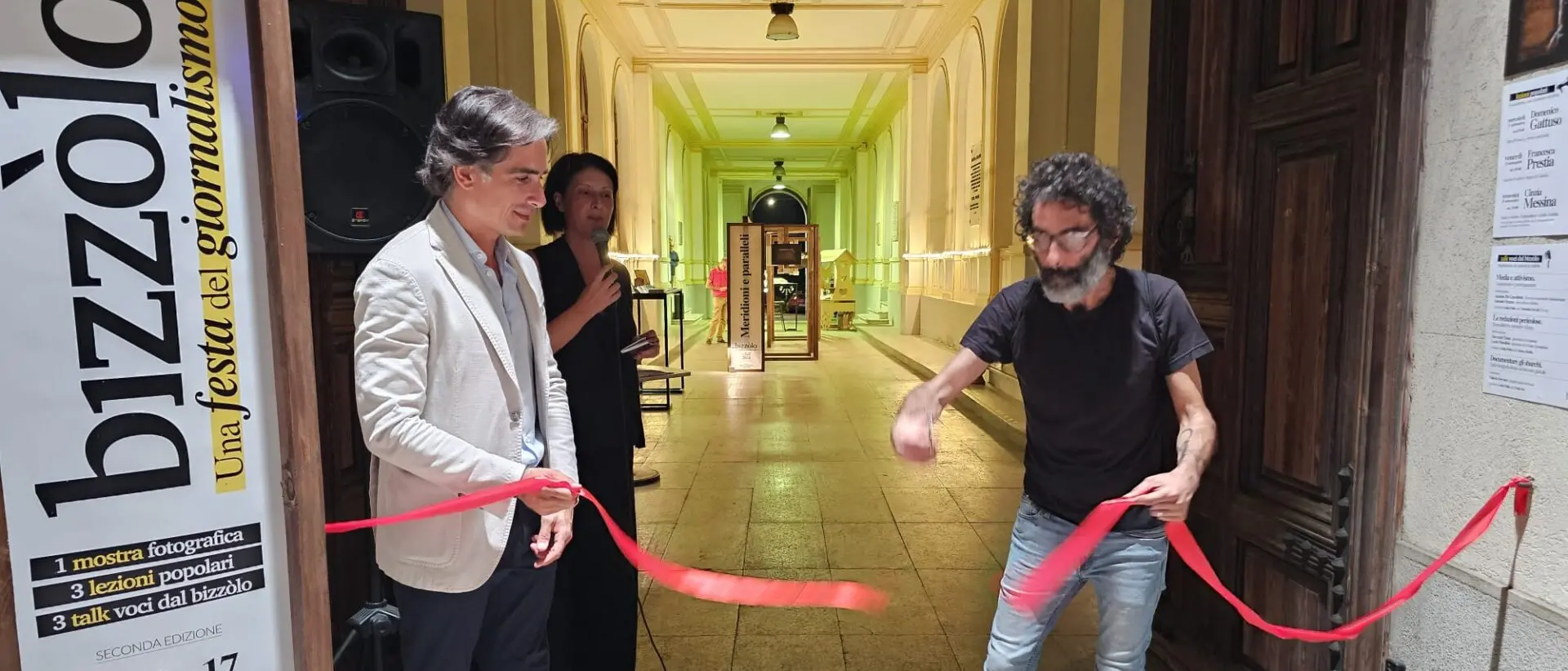 Nella Galleria di Palazzo San Giorgio il \"Bizzòlo\" celebra l'arte della parola e dell'immagine