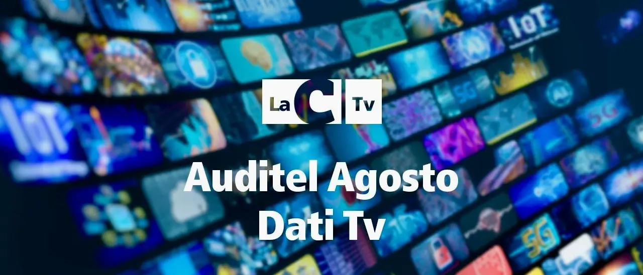 Auditel, anche ad agosto primato assoluto per il network LaC: ascolti record e leadership confermata