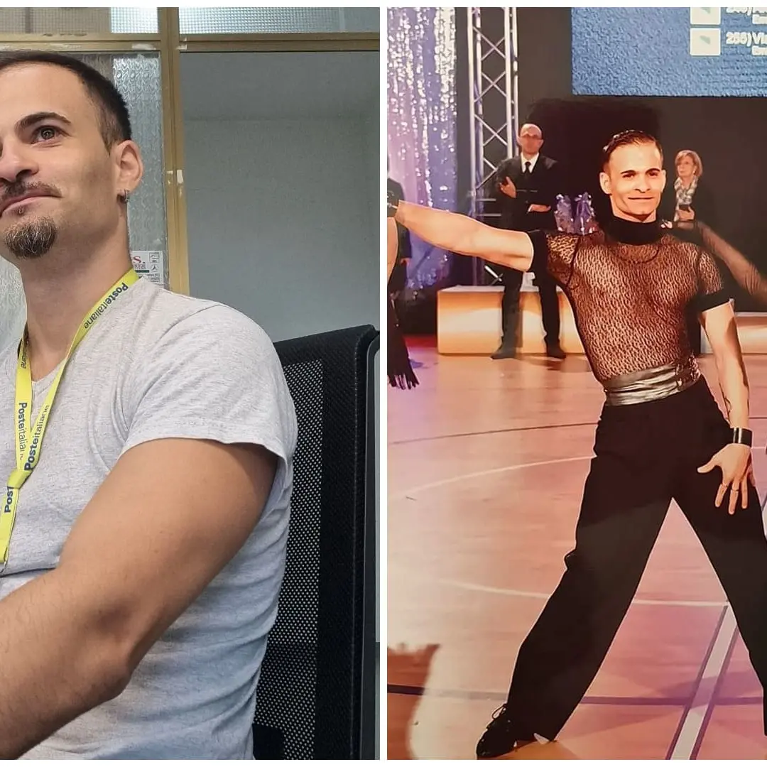 La storia di Domenico, direttore d'ufficio postale nella locride e ballerino professionista