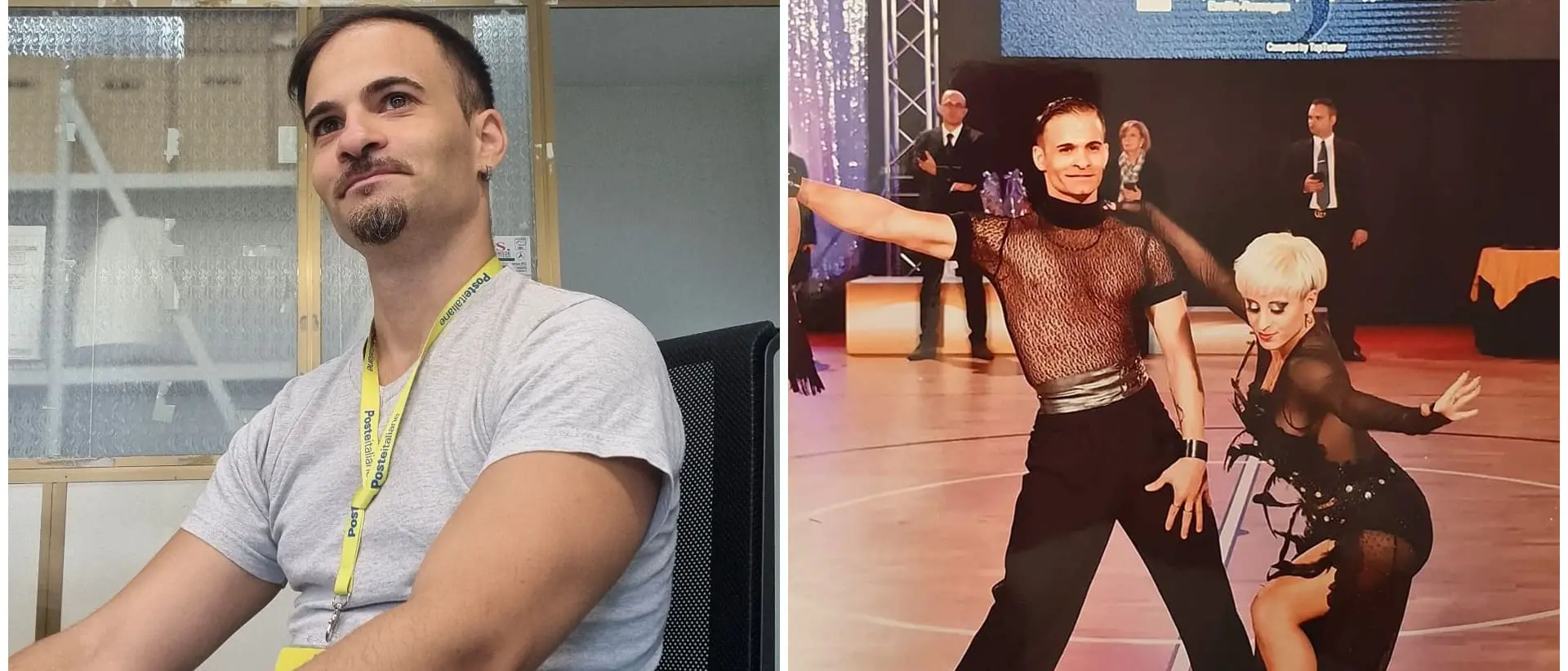 La storia di Domenico, direttore d'ufficio postale nella locride e ballerino professionista