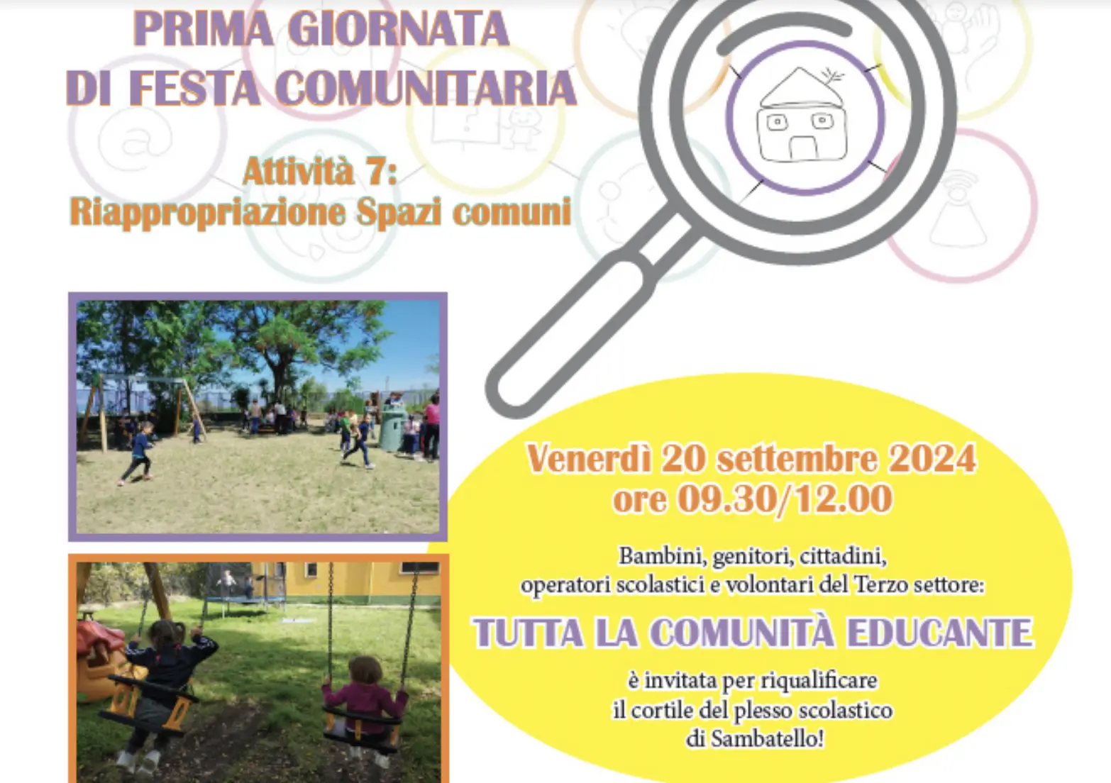 Al via la prima Festa Comunitaria per il comprensorio gallicese