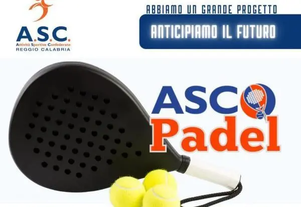 Demetrio Giordano è il nuovo Referente Padel ASC Reggio Calabria