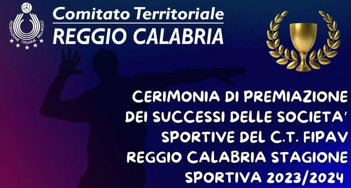 A Siderno Superiore domenica la premiazione delle realtà pallavolistiche vincenti del territorio metropolitano