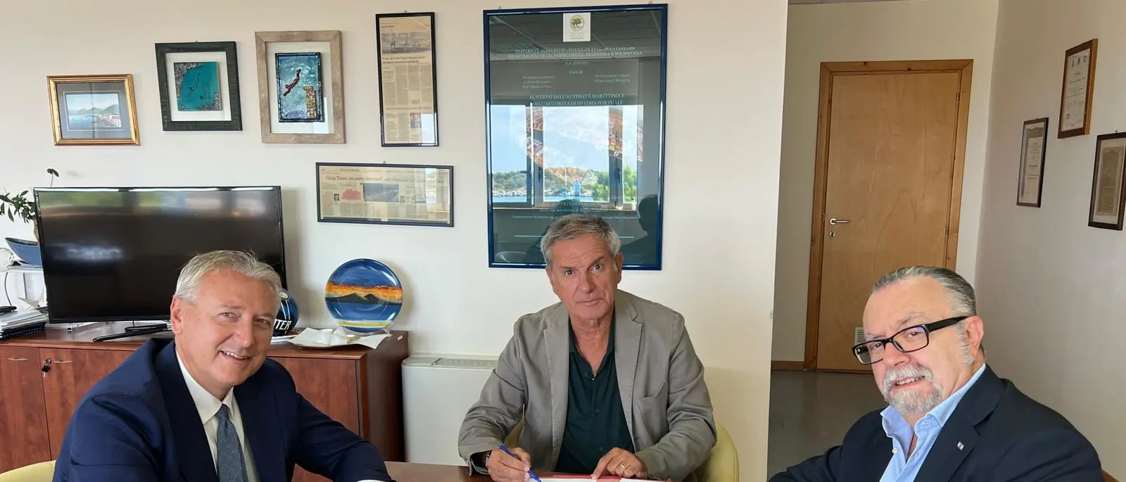 Firmato un accordo tra Autorità di sistema portuale, Corap e Mct