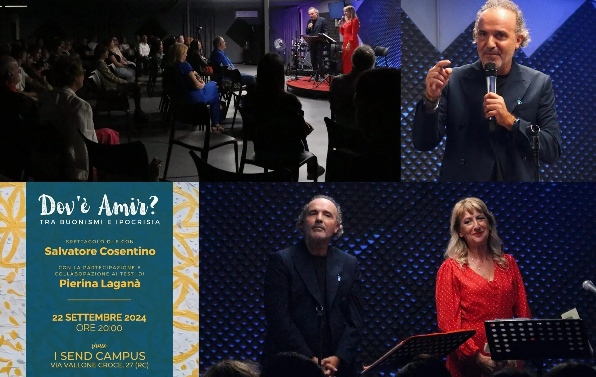 Reggio, in un bene confiscato alla mafia lo spettacolo teatrale “Dov’è Amir ?”