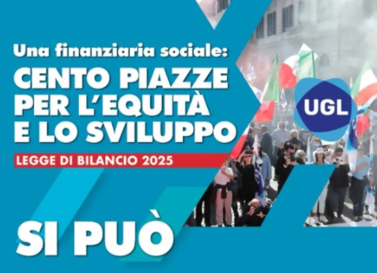 Legge Bilancio 2025, anche a Reggio la mobilitazione dell'Ugl Calabria