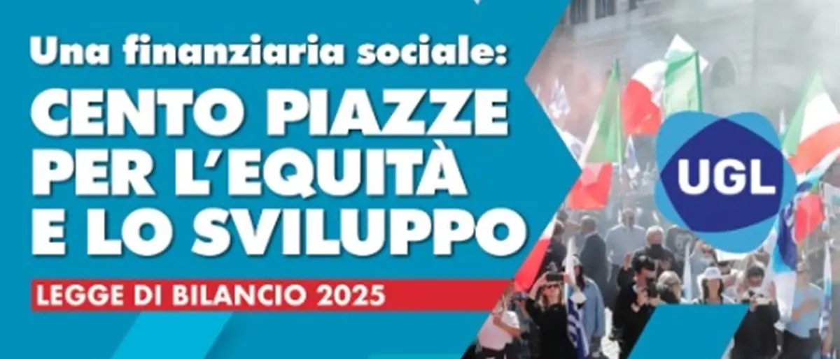 Legge Bilancio 2025, anche a Reggio la mobilitazione dell'Ugl Calabria