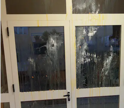 Atto vandalico ai danni dell'istituto \"Catanoso-De Gasperi\"