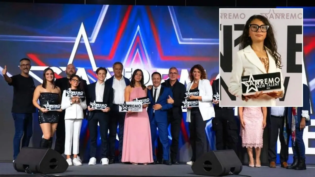 Silvia Ferraro di Palmi vince la categoria Kids a Sanremo New Talent