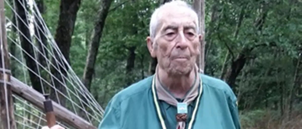 Reggio, scout in lutto per la morte di Oreste Serini noto come Giraffa Bianca