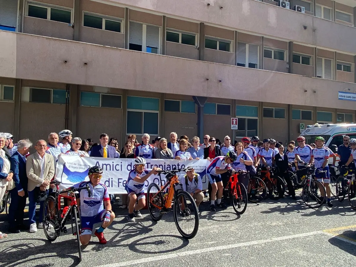 Reggio, al via la prima tappa della Granfondo Ciclistica dei Trapiantati