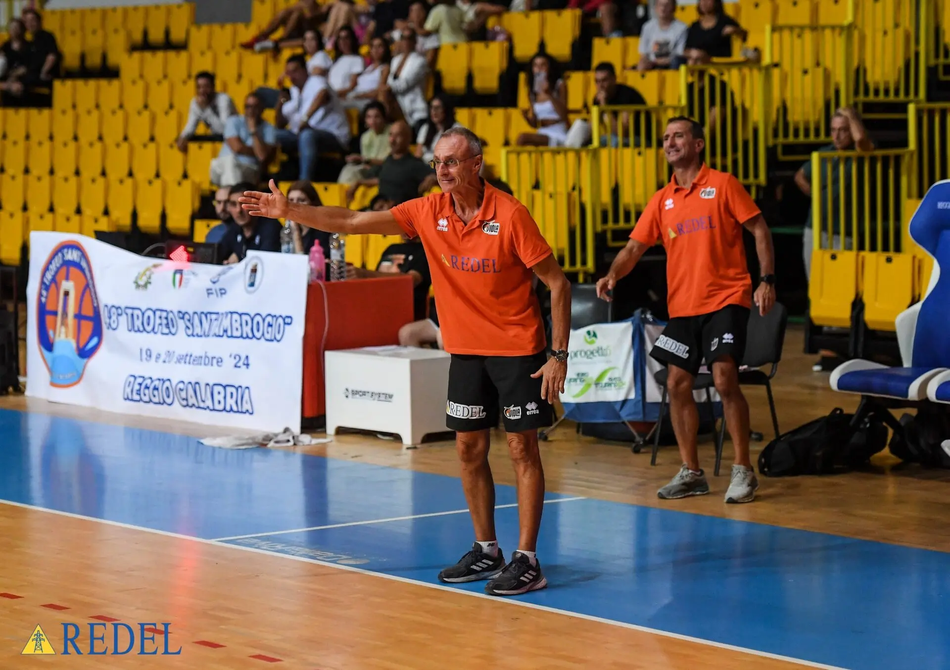 Basket, la Viola conquista i primi due punti stagionali: il commento del coach Giulio Cadeo