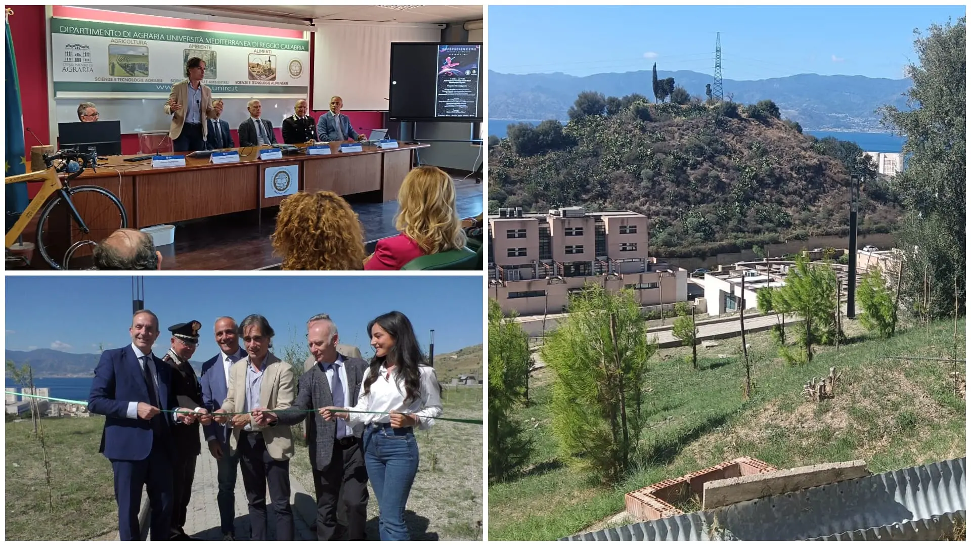 Riforest@graria: inaugurato a Reggio il bosco urbano che rinasce dagli incendi