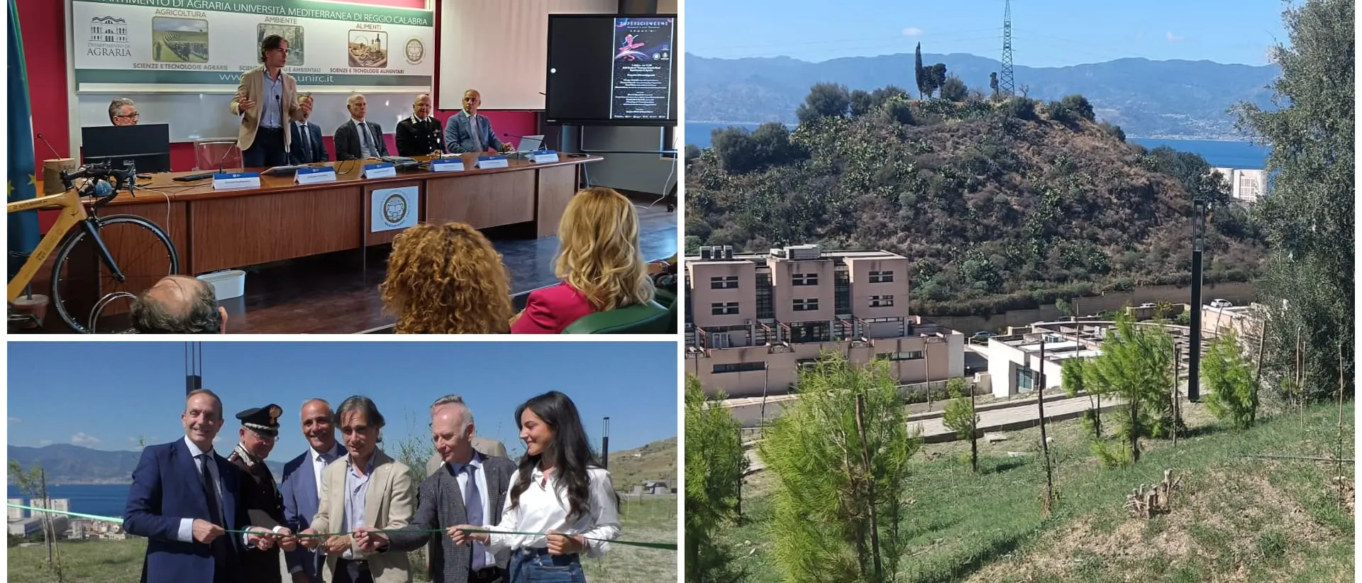 Riforest@graria: inaugurato a Reggio il bosco urbano che rinasce dagli incendi