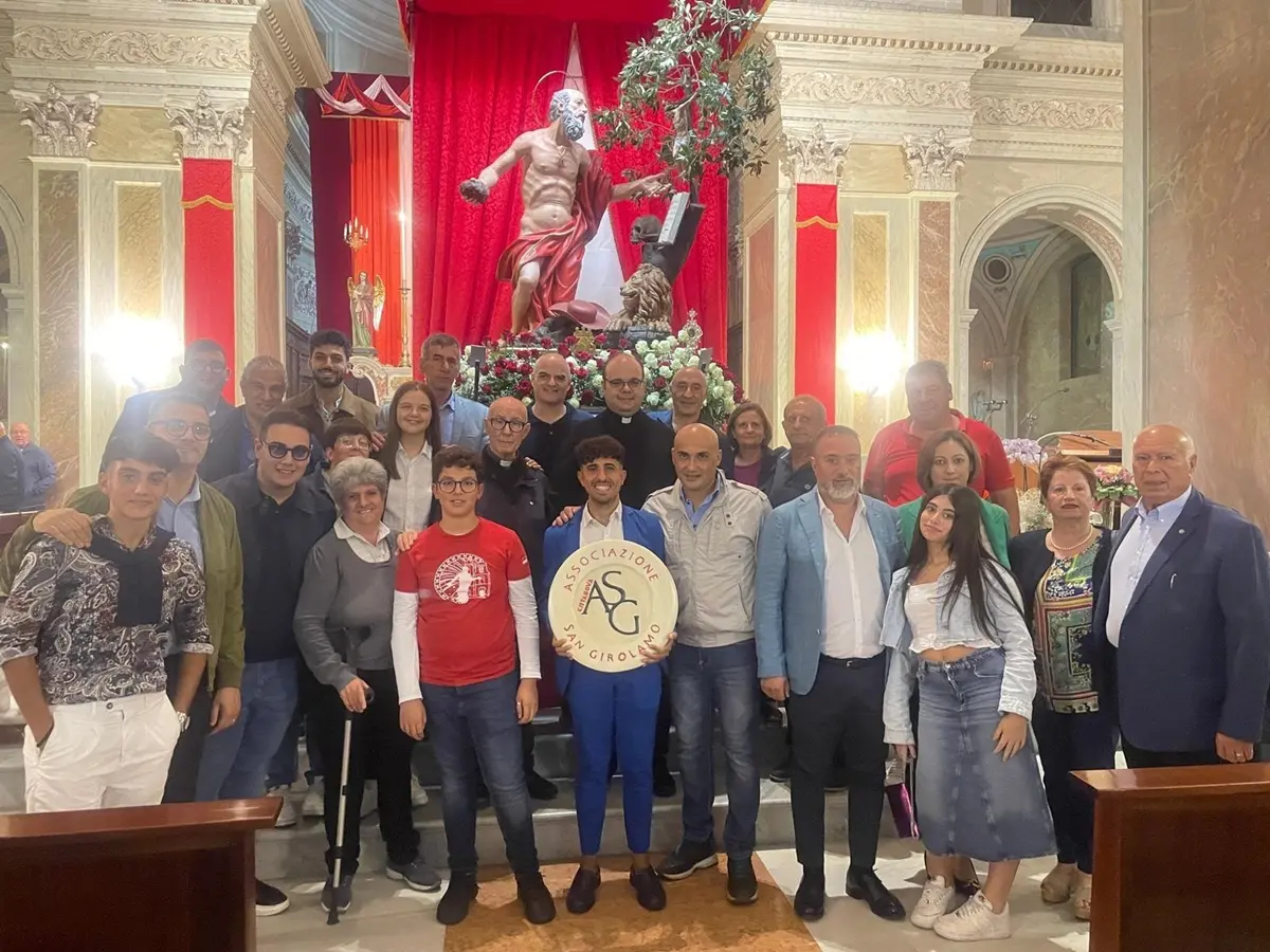 Cittanova, il premio San Girolamo all'imprenditore Girolamo Zito