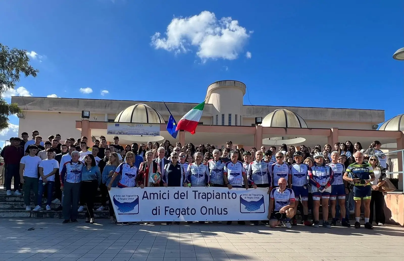 “Il trapianto è vita”: il Granfondo tour arriva al “Piria” di Rosarno
