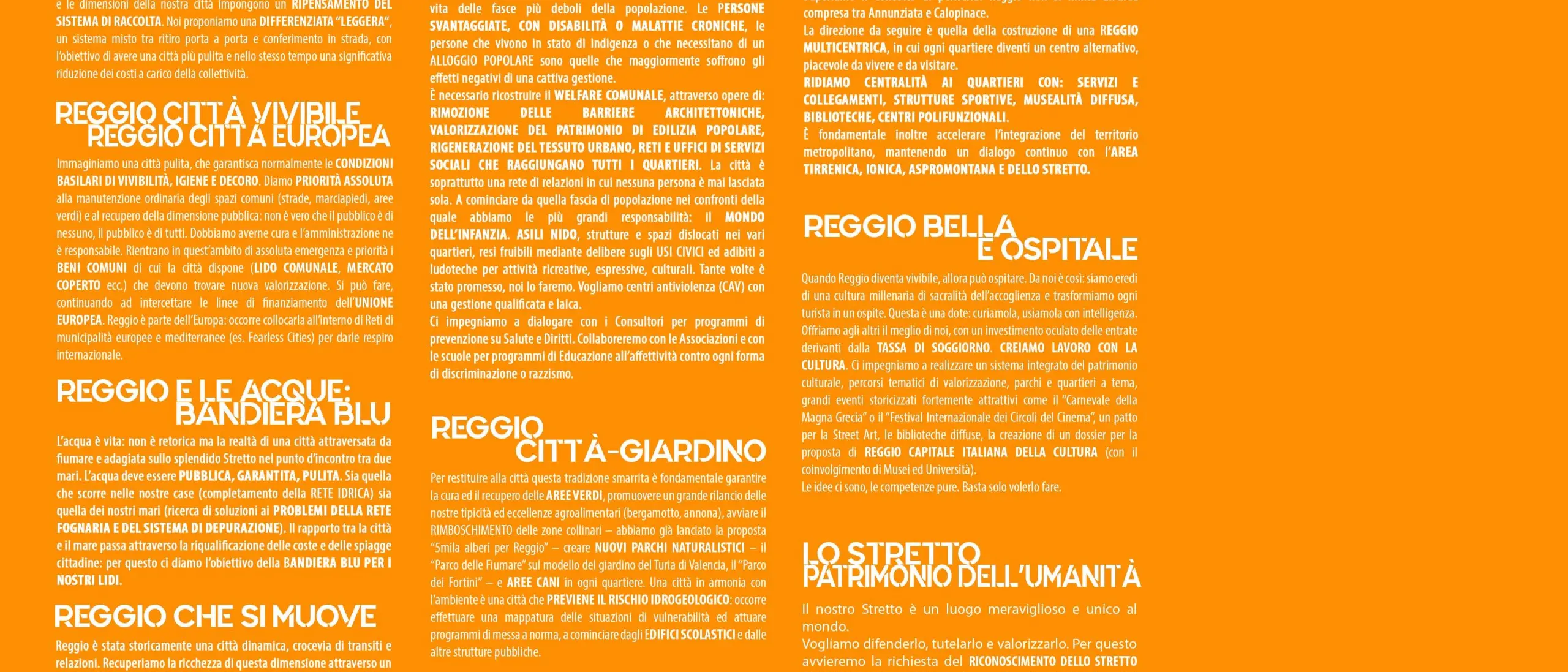 Pazzano presenta il programma per «riscrivere il futuro di Reggio»