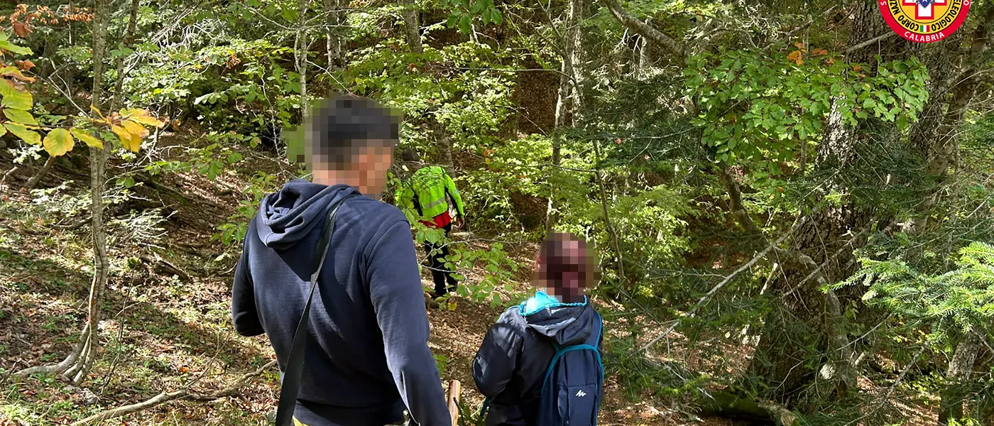 Si erano persi nel parco dell'Aspromonte, salvati dai vigili del fuoco e soccorso alpino tramite sms locator