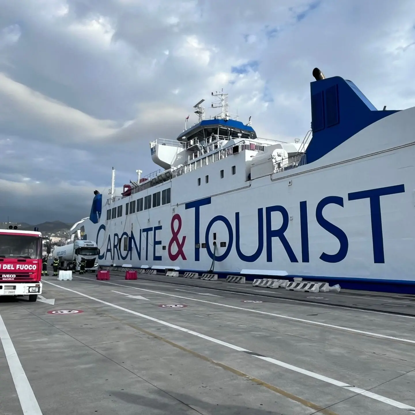 La nave Elio pronta a navigare a Gas Naturale Liquefatto: completato il primo bunkeraggio nello Stretto
