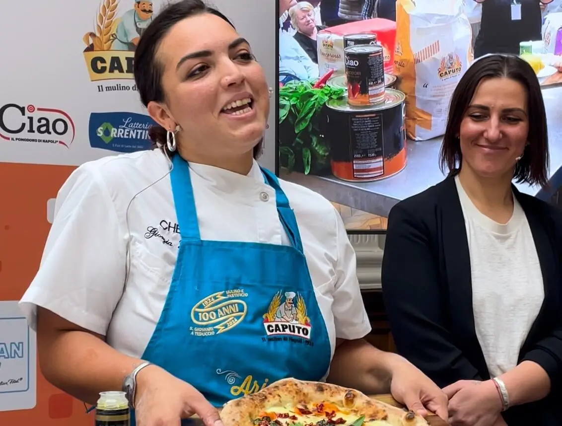 La reggina Giorgia Riggio all’italian show di Londra